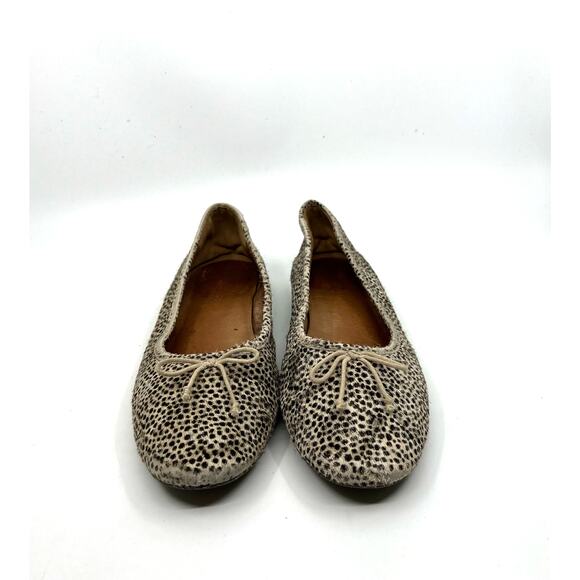 Madewell The Adelle Leopard Ballet Flats Women's 9 US - Picture 4 of 9